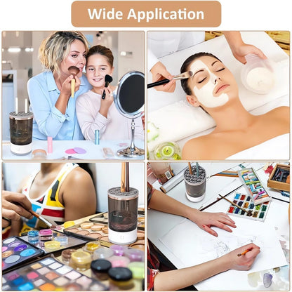 💄 Silicone Electric Makeup Brush Cleaner