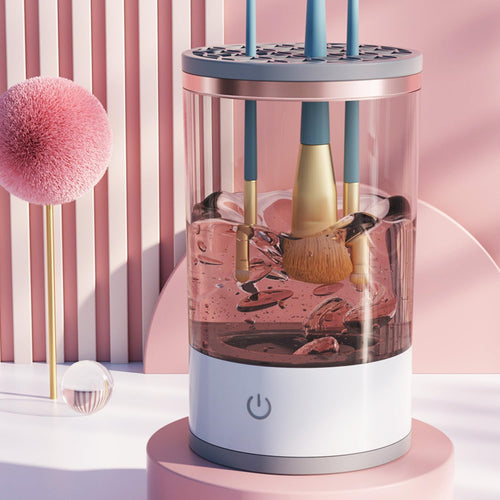 💄 Silicone Electric Makeup Brush Cleaner