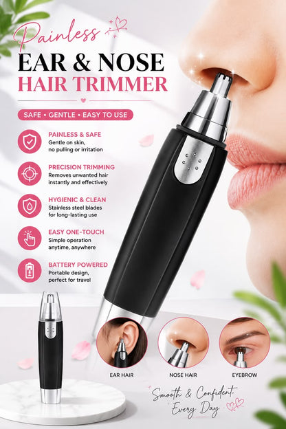 Precision Nose & Ear Hair Trimmer