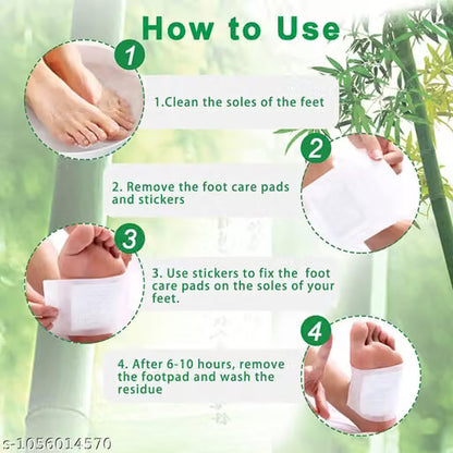 Herbal Giloy Detox Foot Patches ( 30 Patches + 10 Patches FREE )